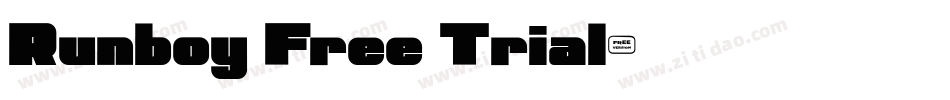 Runboy Free Trial字体转换